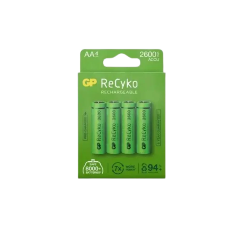 Populärt val GP ReCyko Rechargeable AA 2600mAh