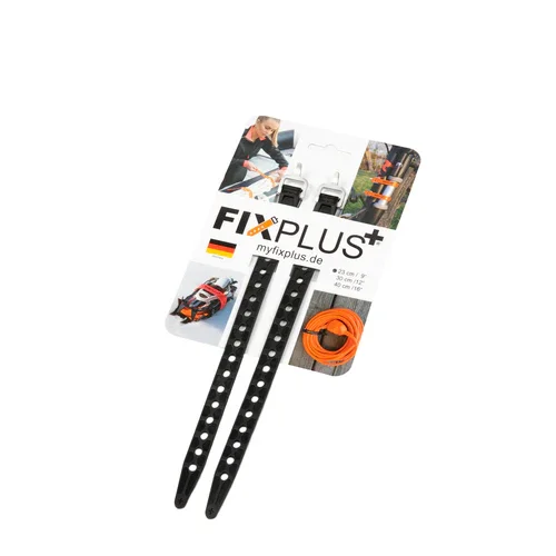 Kampanjpris Fix Plus spännband 2pack 23cm Svart