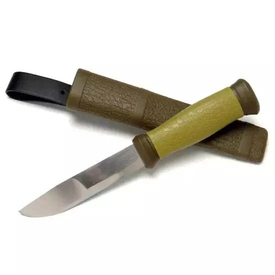 Mora 2000 Jakt-Fiske kniv Grön Begränsad tid