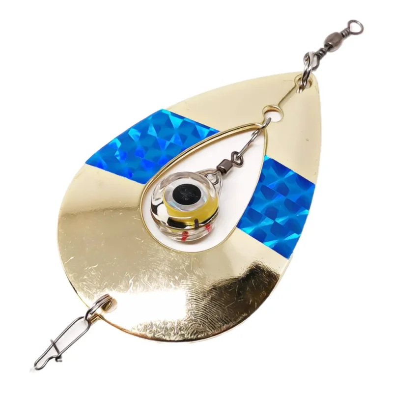Lägg i varukorgen Wiggler Kalakinn Eye 75mm Guld/Blå