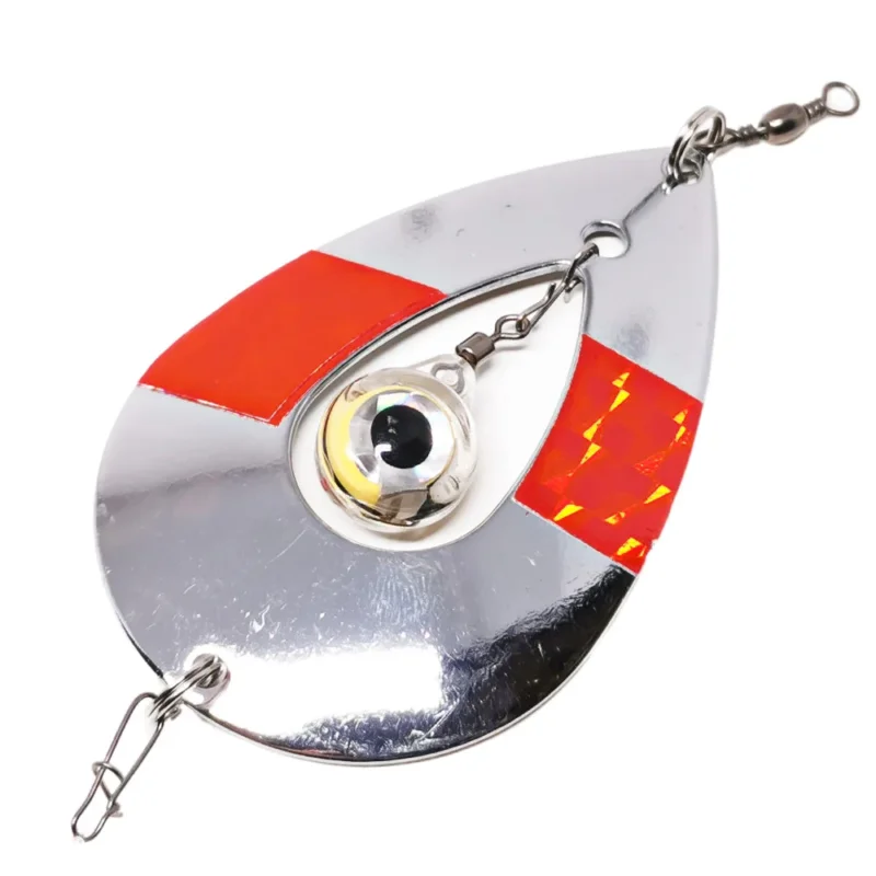 Wiggler Kalakinn Eye 75mm Silver/Röd Outlet