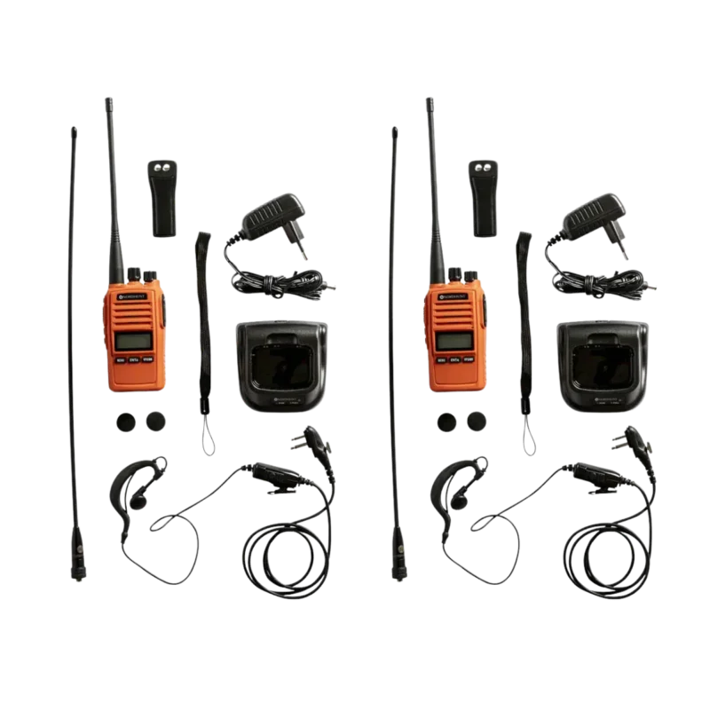 Nordhunt Jaktradiopaket 155hz Orange 2-pack Billig