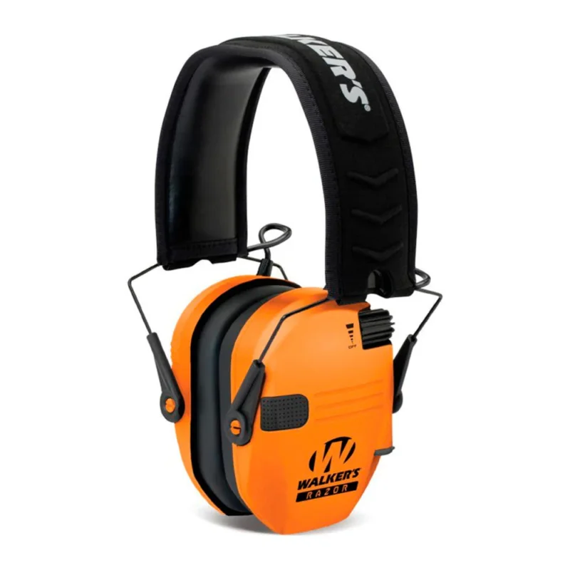 Fynd Walker's Razor Slim Electronic Muffs Blaze Orange