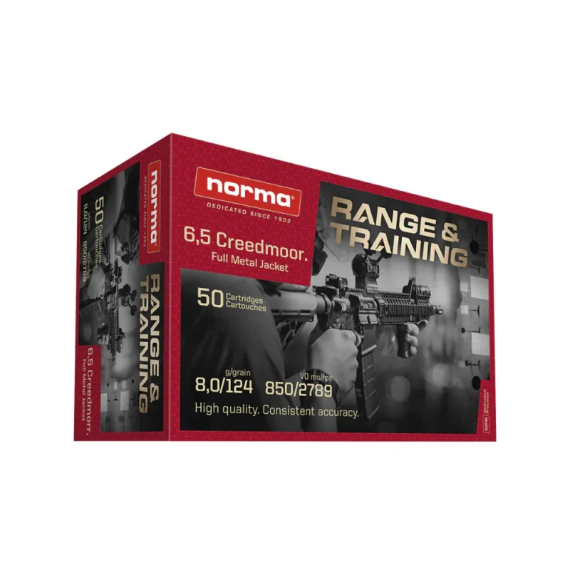 Premium Norma 6,5 Creedmoor Range Training 8g