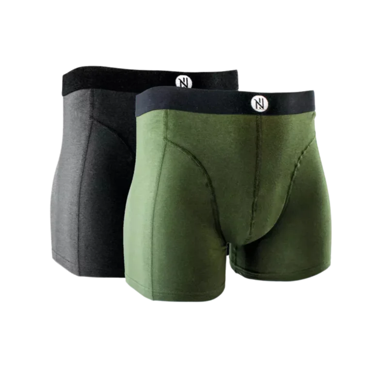 Köp nu NordHunt 2-Pack Kalsonger Olive/Black