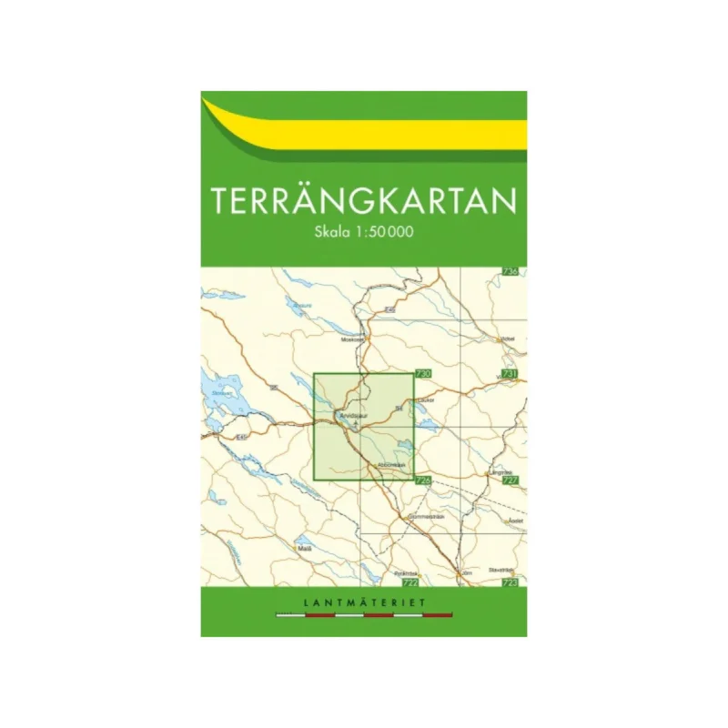 Terrängkartan Populärt val