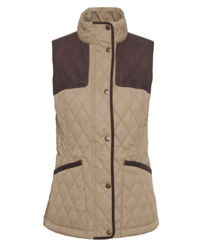 Barbour Womens Keeper Wear Quilted Gilet Beställ idag