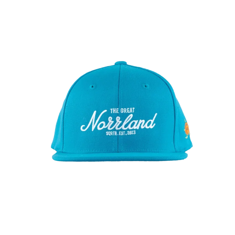 Köp online Great Norrland Kids Keps - Tropical Blue