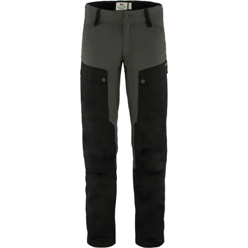 Kampanj Fjällräven Keb Byxa Black Stone/Grey
