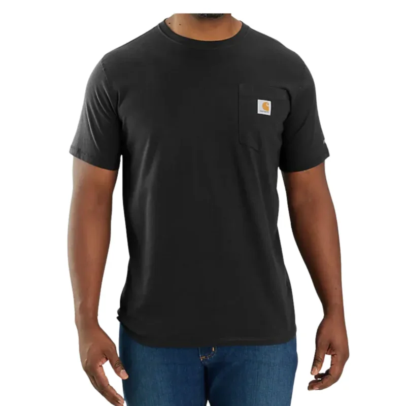 Premium Carhartt Force Relaxed T-shirt Black