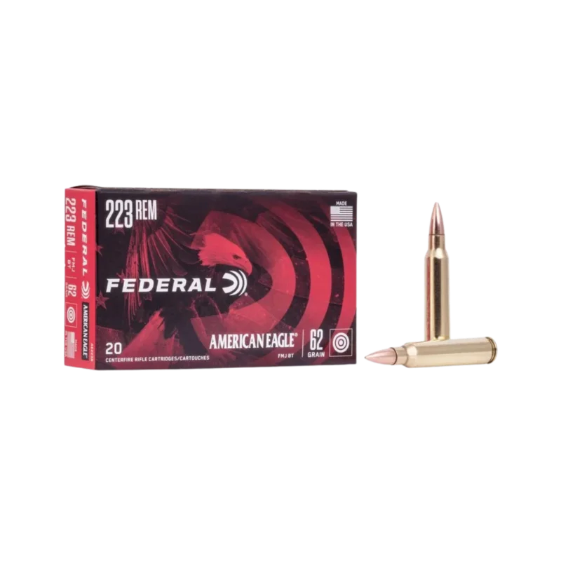 Federal 223 Rem 62gr FMJ BT Bästa pris