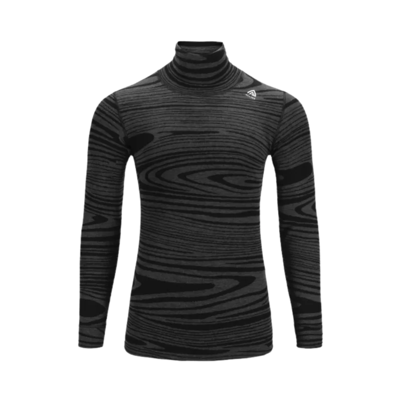 Aclima Warmwool Roll Neck M Black Motion Outlet