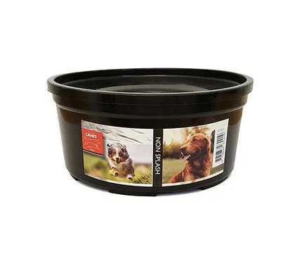 Active Canis Non spill Skål Svart plast 1,4L 18cm Begränsat antal