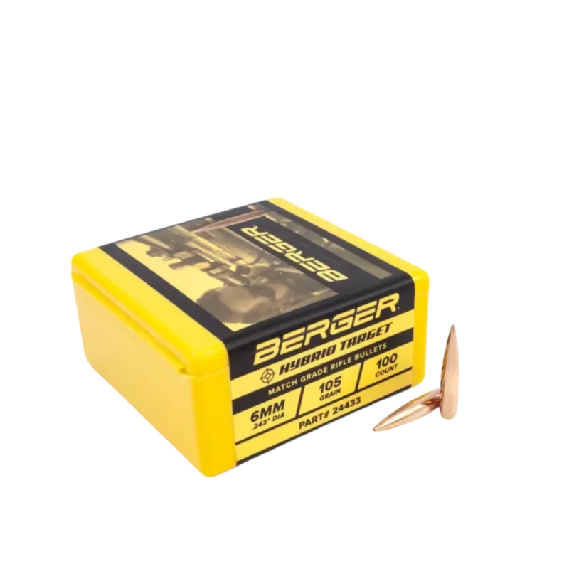 Berger kula 6mm 105gr Hybrid Target Kundfavorit