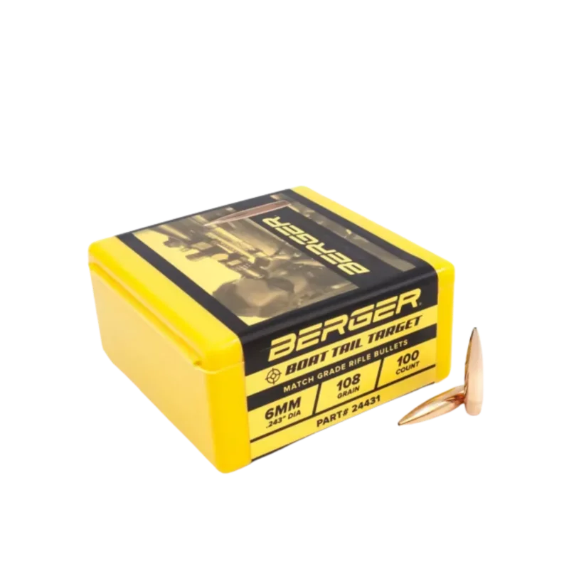 Berger kula 6mm 108gr BT Target 100st Outlet