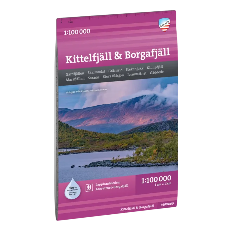 Rabatter Calazo Karta Kittelfjäll Borgafjäll
