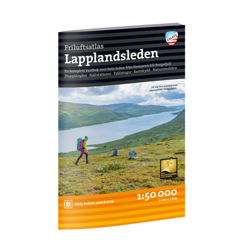 Utförsäljning Calazo Karta Lapplandsleden