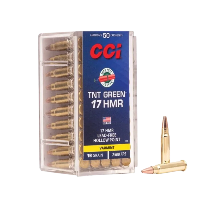 Köp nu CCI .17 HMR 16gr TNT Green HP