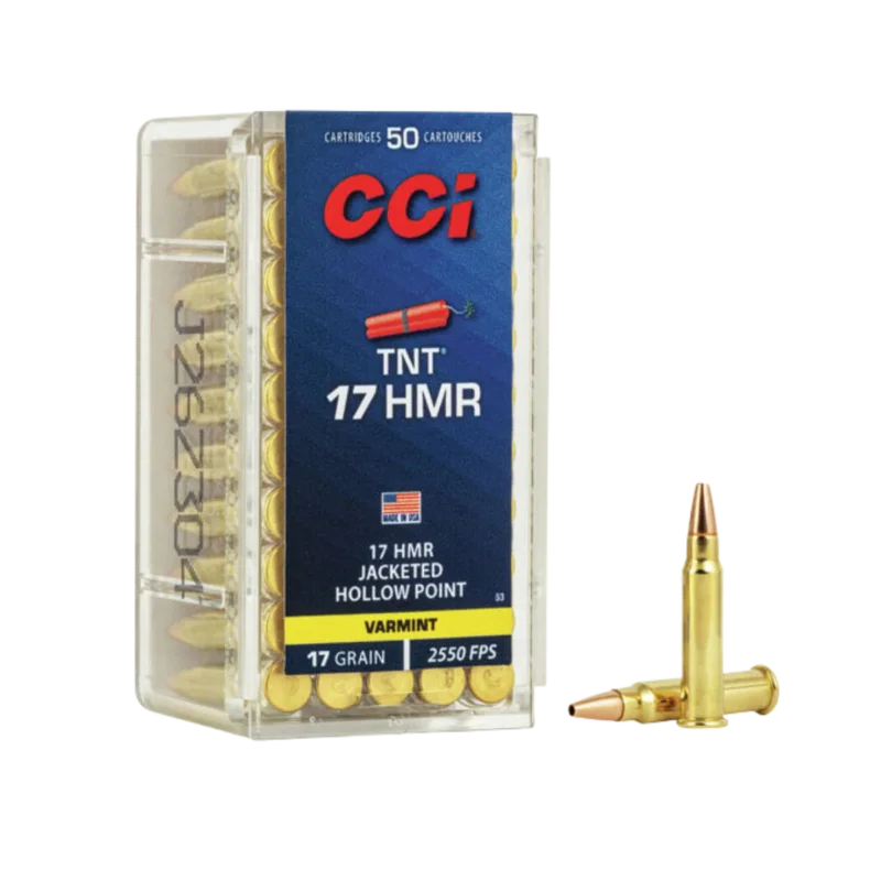 CCI .17 HMR 17grain TNT HP Snabb leverans
