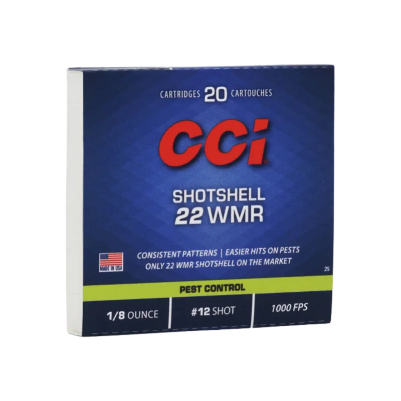 Outlet CCI .22 WM Shotshells #12 20st/ask