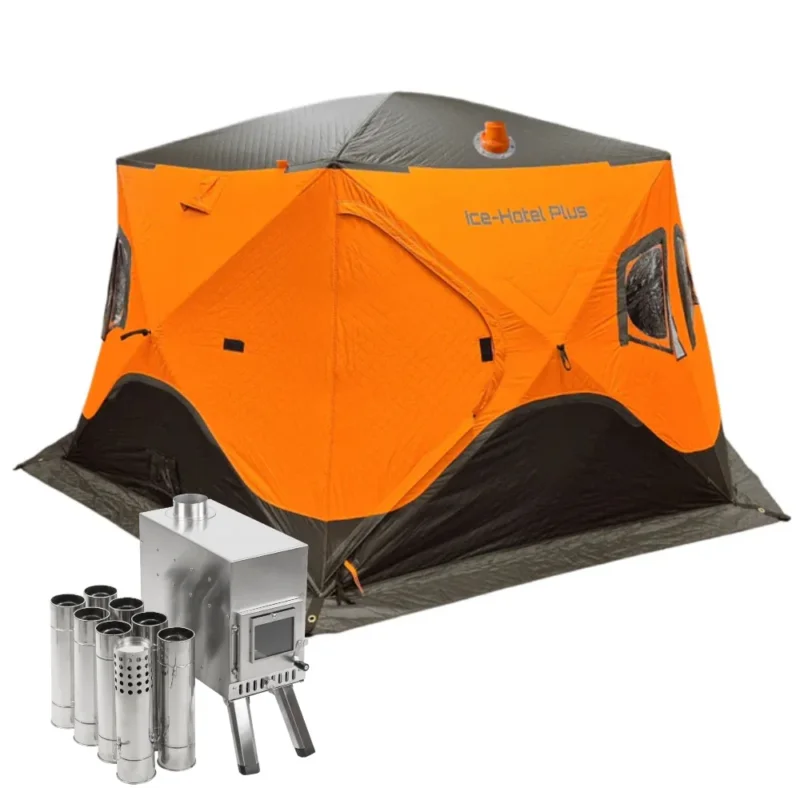 Populärt val IFISH IceHotel 8 PLUS Kaminpaket X5
