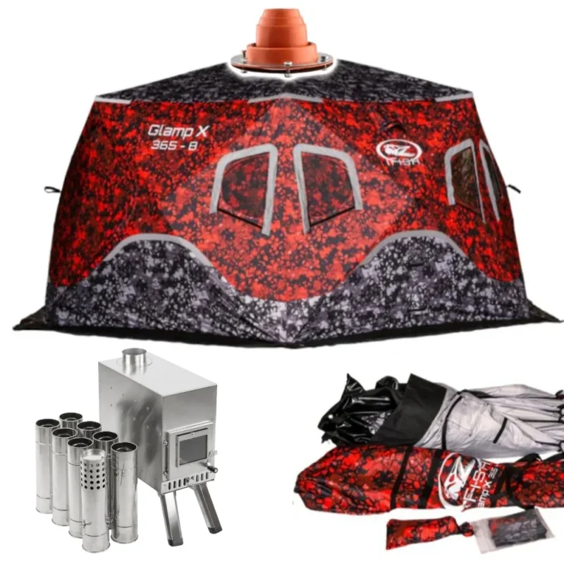Nyhet IFISH Glamp X 365-8 Kaminpaket X5