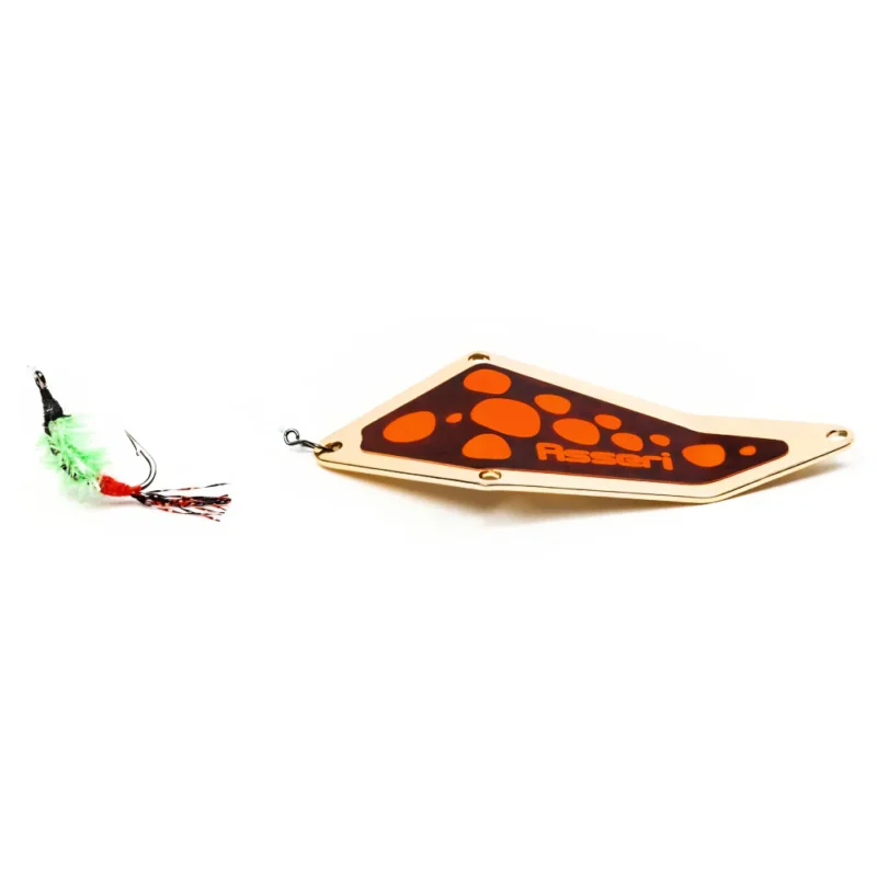 Asseri Arctic Char Lure Fly Guld Sv/Or Begränsat antal