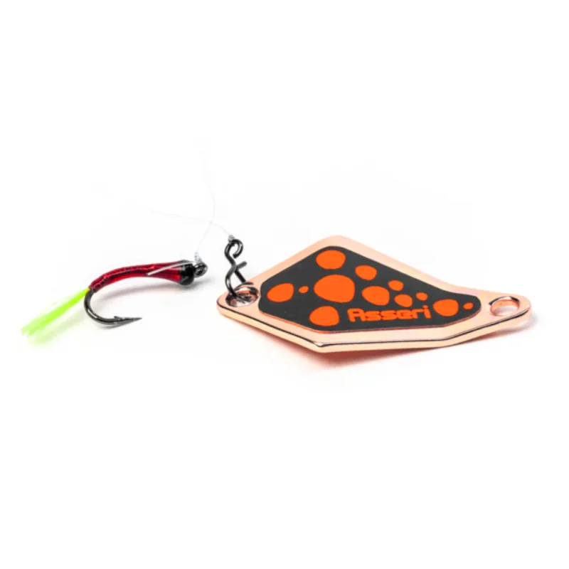 Asseri Arctic Char Lure Mini Svart/Röd Rabatter
