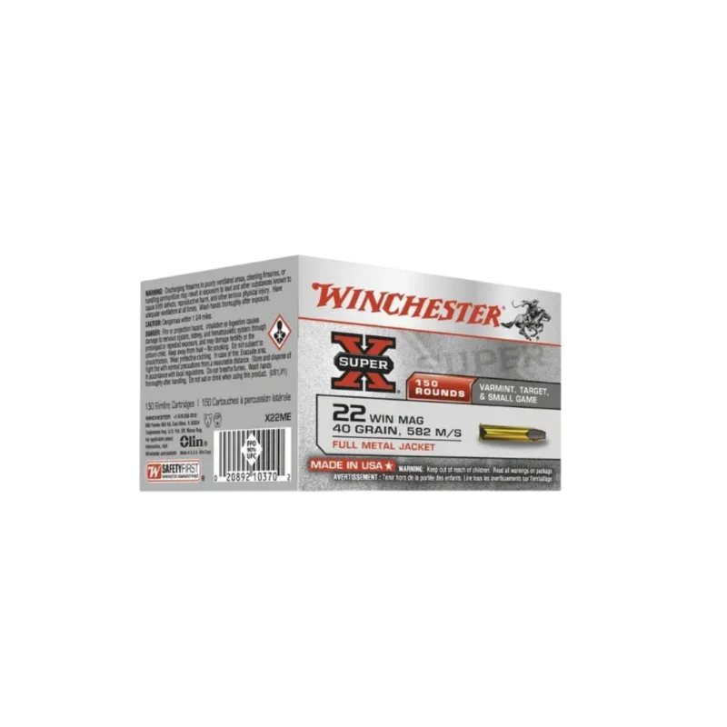 Kampanjpris Winchester 22mag Super-X FMJ 150st