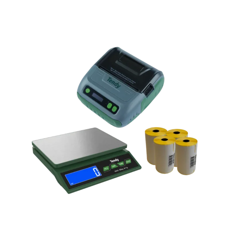 Tendy paket - Scriptor, Libra & 4 pack etiketter Premium