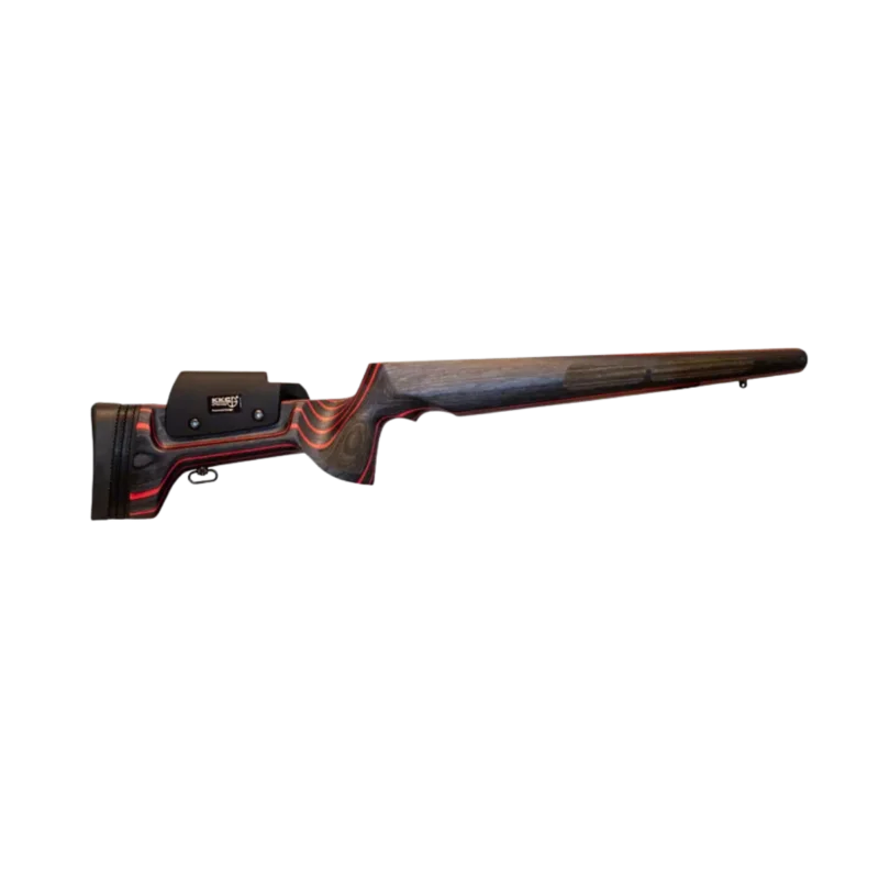 KKC Kolv Tikka T3 Short Black/Red Kampanjpris