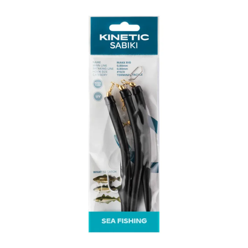 Nyhet Kinetic Sabiki Makk #6/0 150CM 0.80MM BLACK