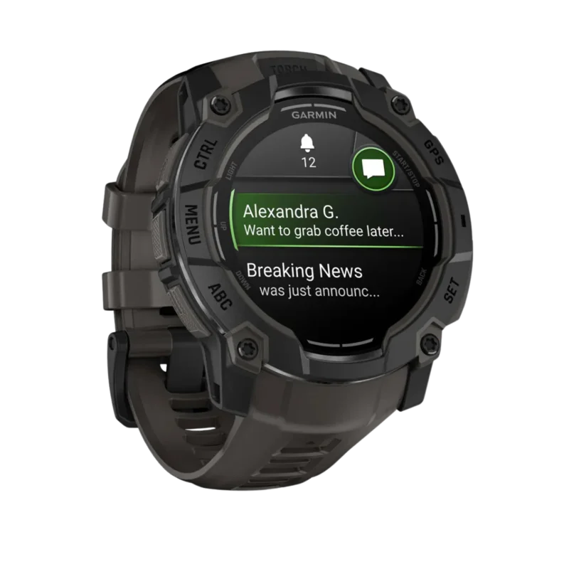 risnedsättning Garmin Instinct 3 50mm Amoled Black