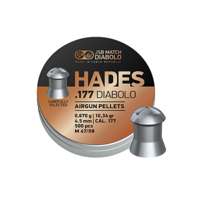 risnedsättning JSB Hades 4,5mm 0.67g 500st