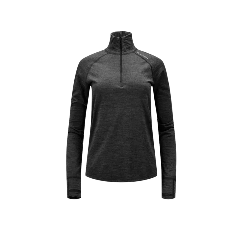 Utförsäljning Aclima LightWool 180 Polo Zip W's Marengo