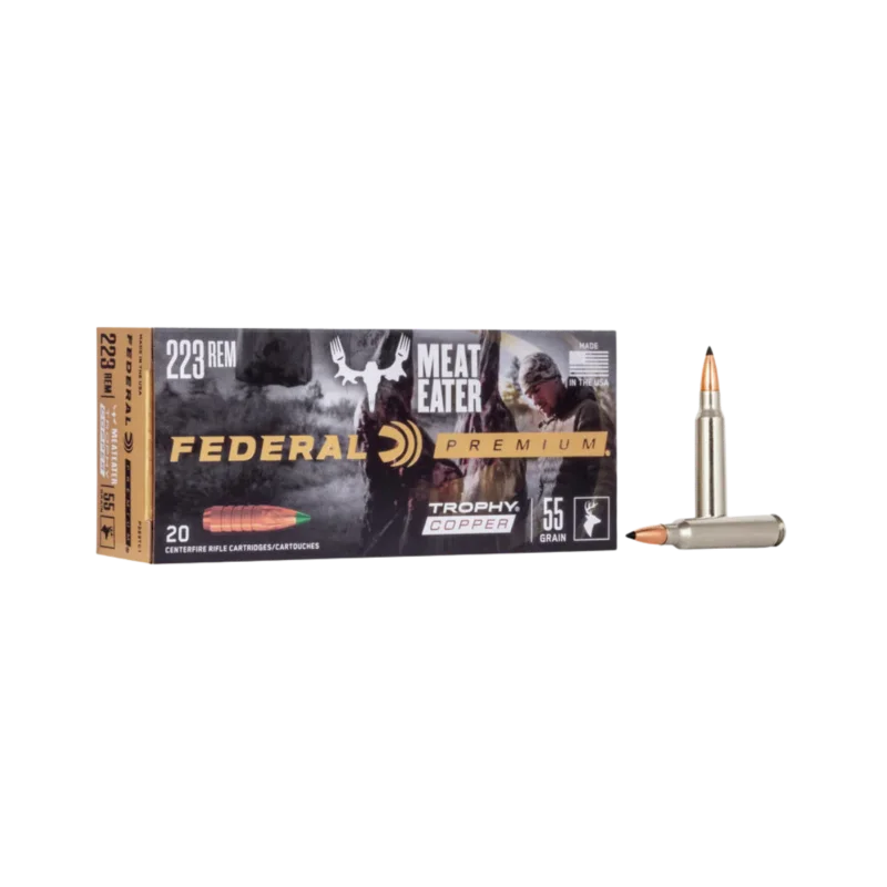 Federal .223Rem Trophy Copper 55gr Populärt val