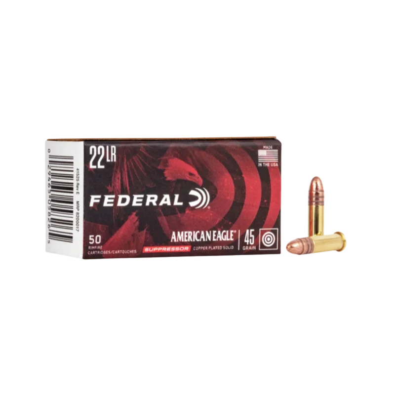 Federal .22 LR 45gr Suppressor FMJ Köp nu