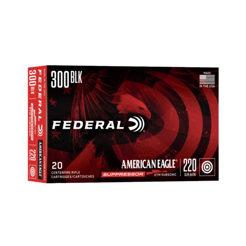 Federal 300 BLK 220gr OTM Subsonic Handla nu
