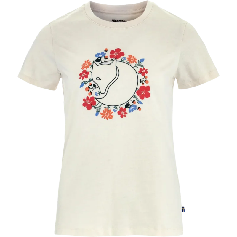 Begränsat antal Fjällräven Fjällblomster Fox T-shirt W