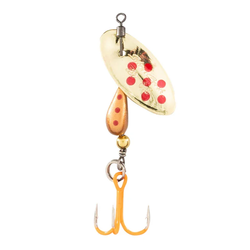 Daiwa Silvercreek Spinner Pro 9g Gold Dots Bästa pris