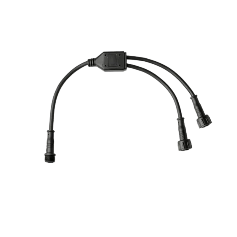Billigare Lafayette Y-kabel 2 Lampor till 1 Batteri