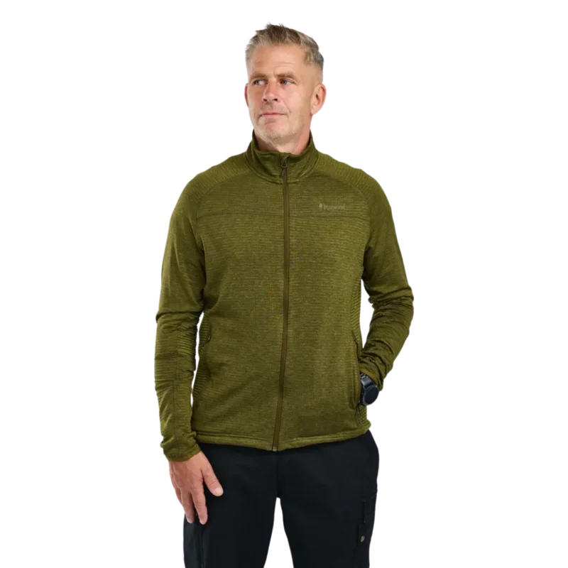 Pinewood Abisko Fleece Jacket M´s Olive Green Snabb frakt