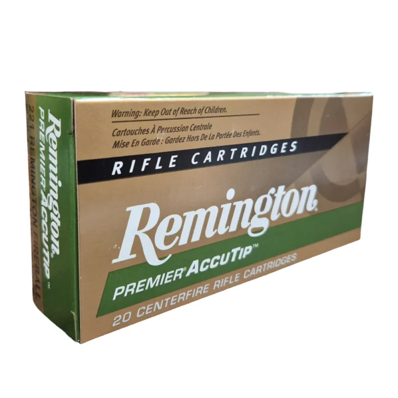 Trygg betalning Remington .221 Fireball 50gr Accutip-v