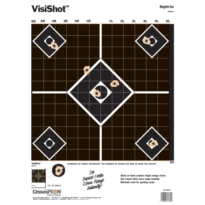 Champion Visi-Shot 5 delad Reapris