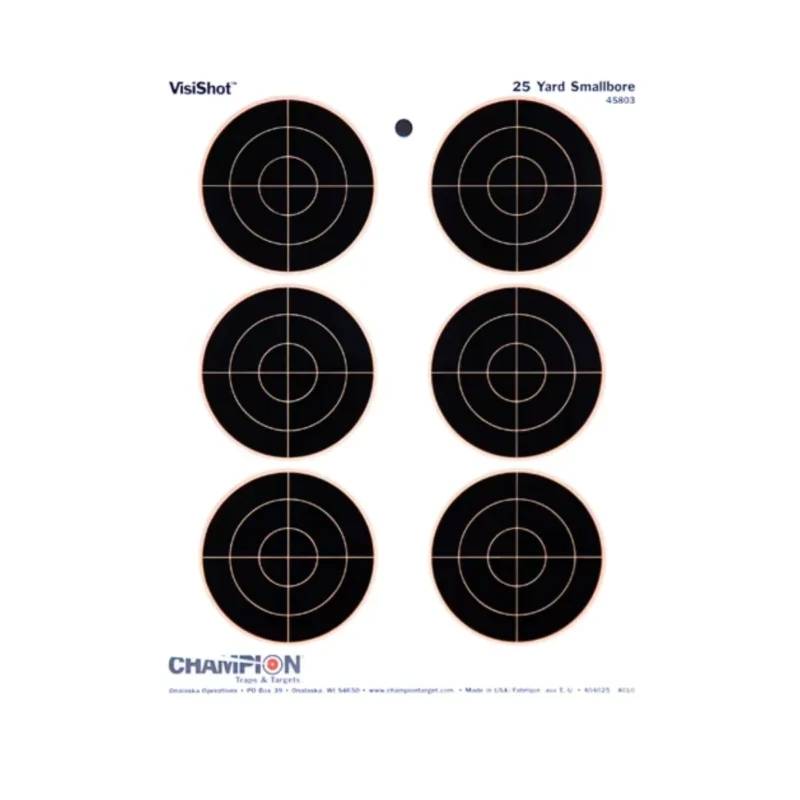 Erbjudande Champion VISI-SHOT 6-3 Självmarkerande Tavlor