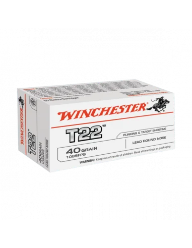 Winchester 22LR T22 2,6g LRN - 50-pack Lägg i varukorgen