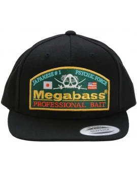 Fri frakt MEGABASS PSYCHIC SNAPBACK BLACK/GREEN