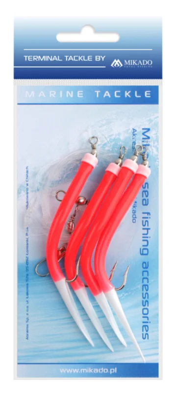GUMMI MAKK RIG 4X2/0 (RED) Populär