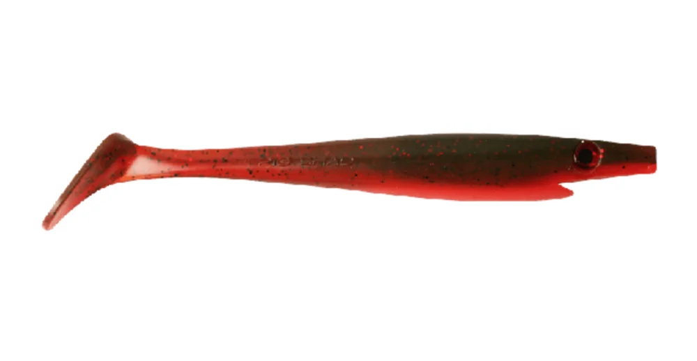 PIG SHAD JR 20CM 50GR (2-PACK) - TOMATO Fri frakt