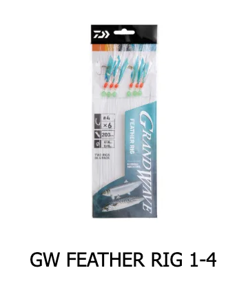 DAIWA GW FEATHER RIG Kampanjpris